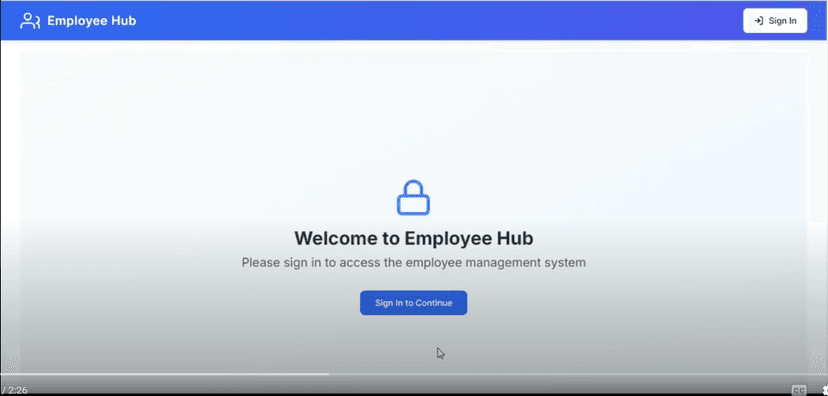 Employee Hub: Employee management system